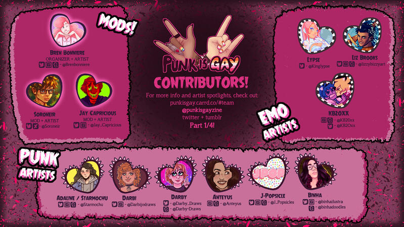 Punk is Gay Contributors P1